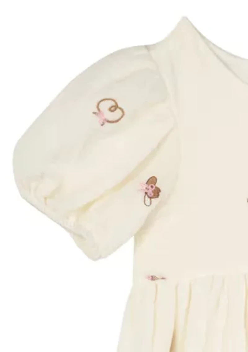 Toddler Girls Western Theme Gauze Dress