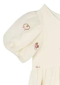 Toddler Girls Western Theme Gauze Dress