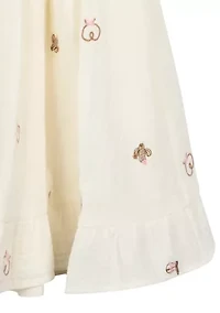 Toddler Girls Western Theme Gauze Dress