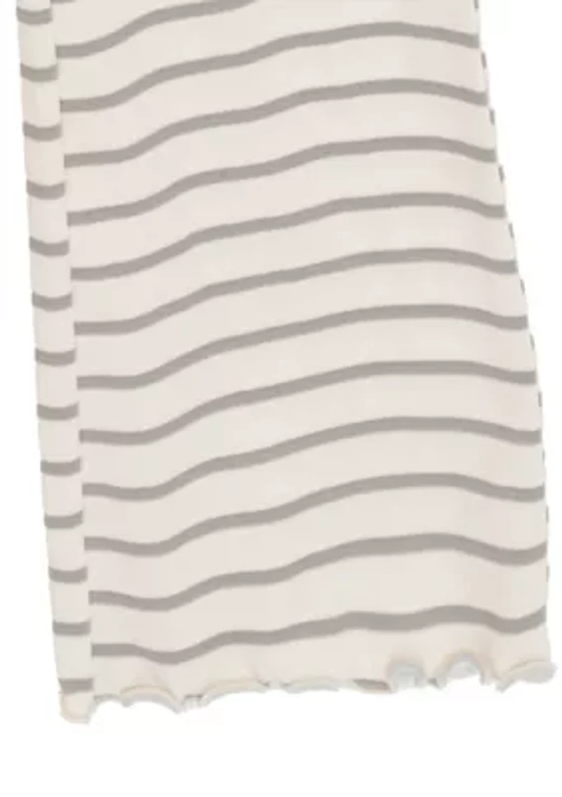 Toddler Girls Heart Stripe Set