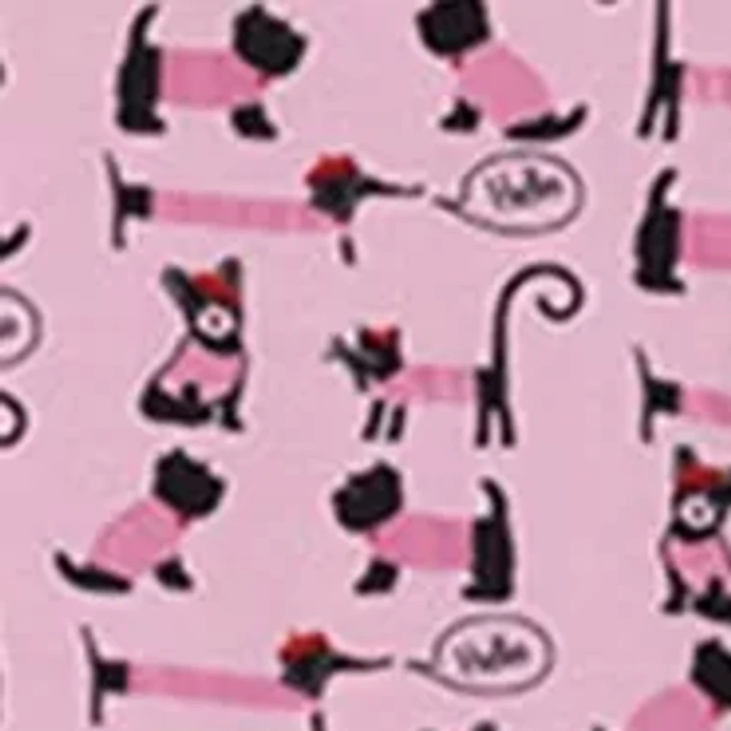 Toddler Girls Doggie Graphic T-Shirt and Printed Leggings Set