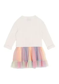 Toddler Girls Bow Tulle Dress