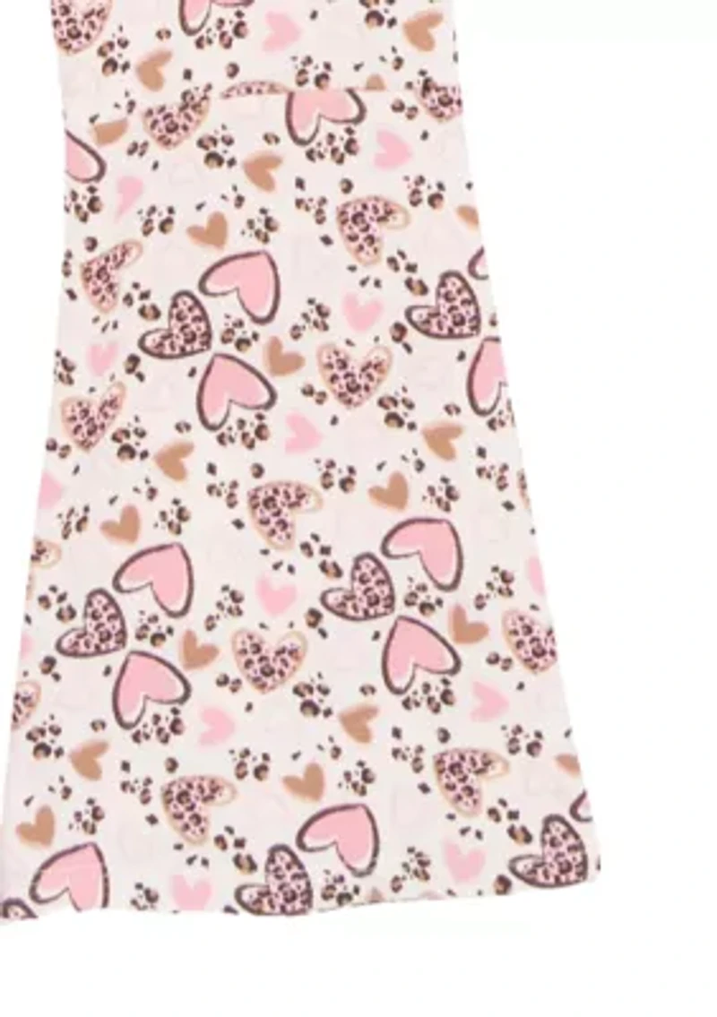 Toddler Girls Bow Top and Legging Set