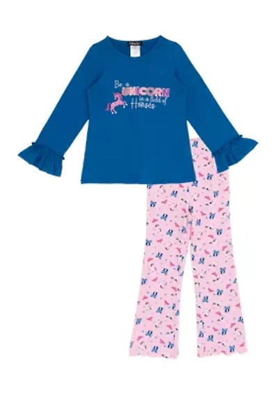 Toddler Girls 2-Piece Unicorn Set