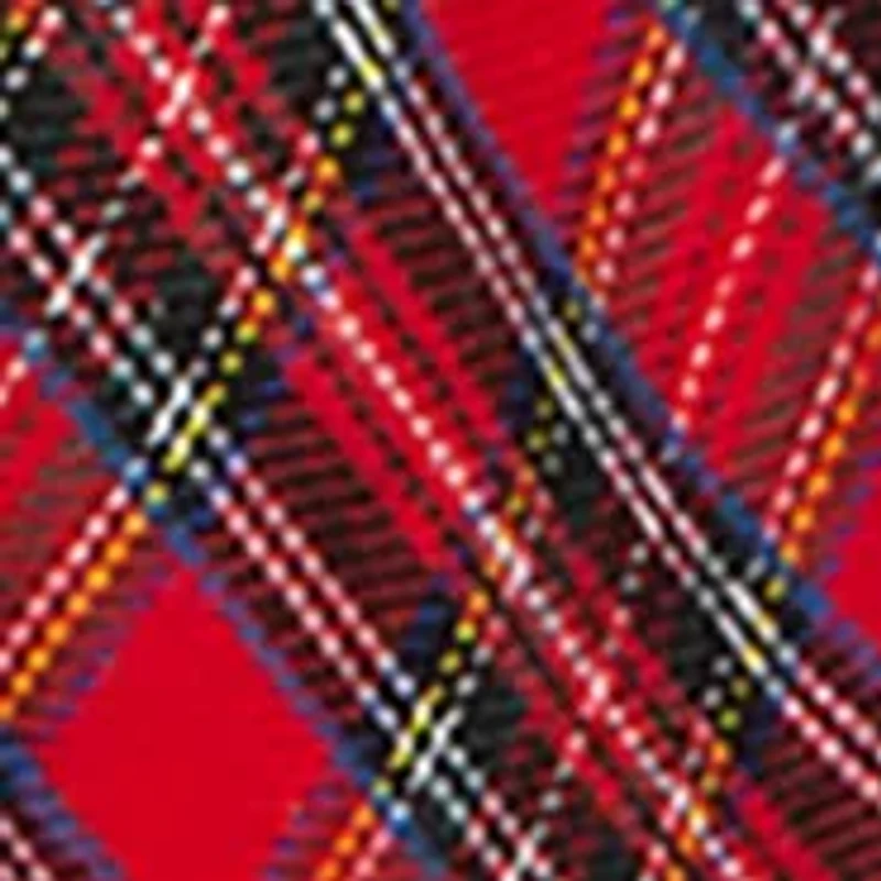 Toddler Girls Twill Yarn Dyed Plaid Printed Dress