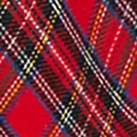 Toddler Girls Twill Yarn Dyed Plaid Printed Dress