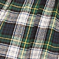 Toddler Girls Twill Yarn Dyed Plaid Dress