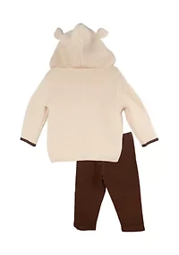 Baby Girls 3 Piece Cardigan Set