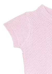 Baby Girls Printed Top and Denim Bow Jeans Set
