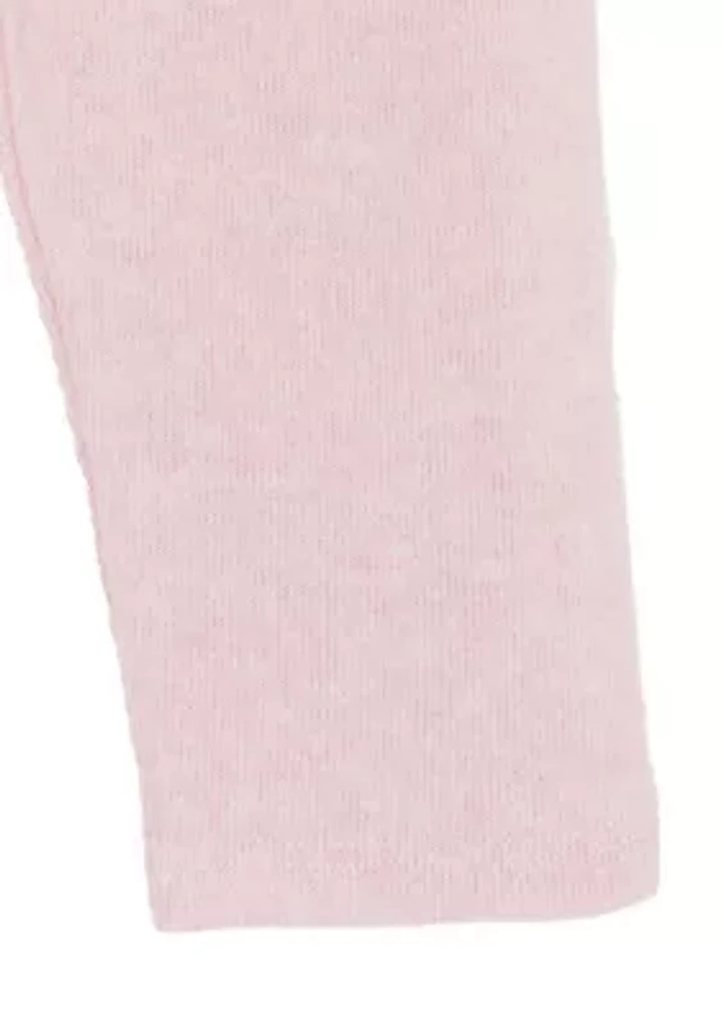 Baby Girls Dot Bow Top and Leggings Set