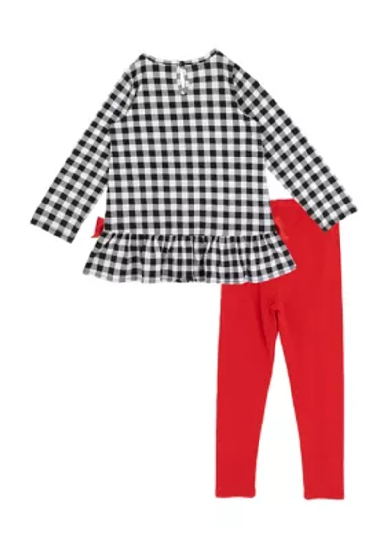 Toddler Girls Snowman Set