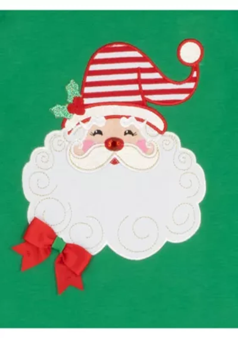Toddler Girls Santa Set