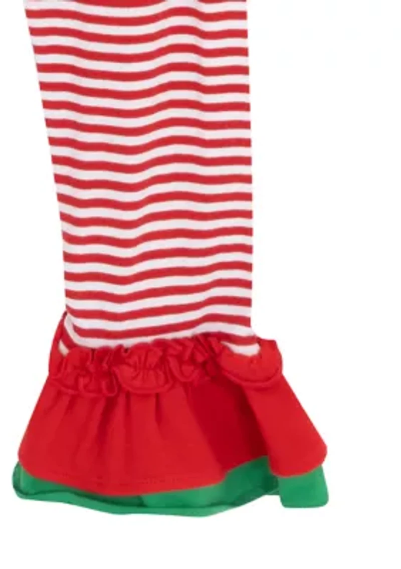 Toddler Girls Santa Set