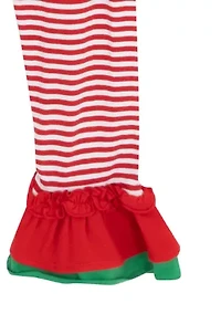 Toddler Girls Santa Set