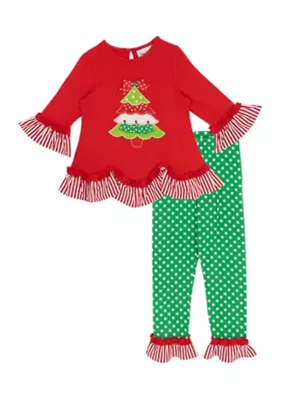 Toddler Girls Christmas Set