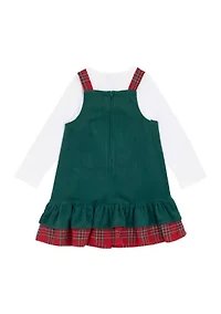 Toddler Girls Corduroy Jumper