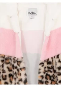 Toddler Girls Fur Vest Set