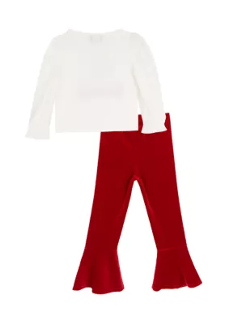 Toddler Girls I'm Santa's Favorite 3-Piece Set