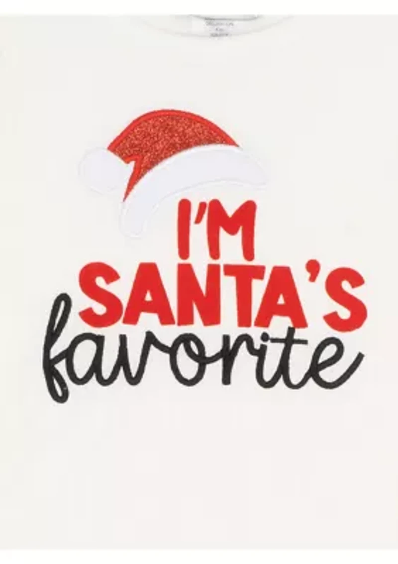 Toddler Girls I'm Santa's Favorite 3-Piece Set
