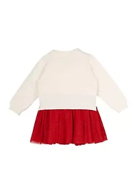 Baby Girls Christmas Sweater Dress