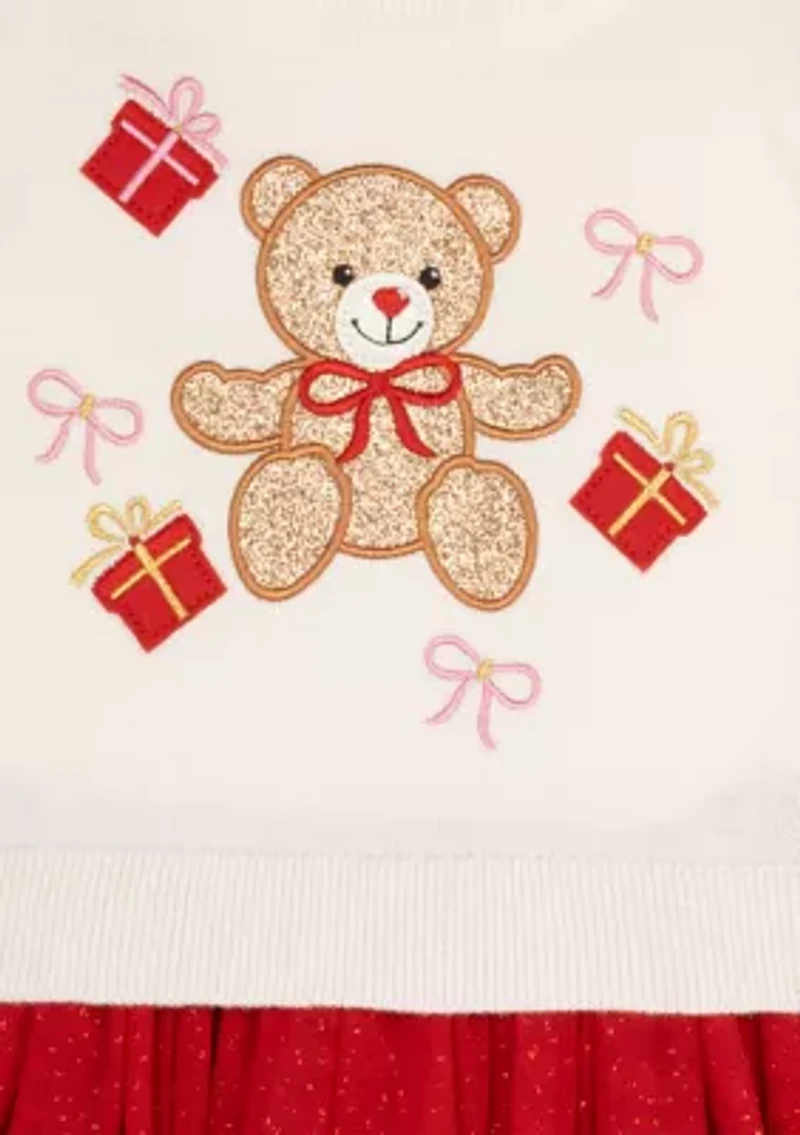 Baby Girls Christmas Sweater Dress