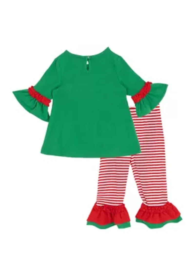 Baby  Girls Santa Set