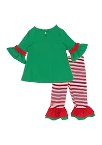 Baby  Girls Santa Set