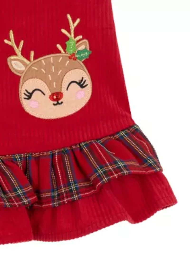Baby Girl Reindeer Jumper