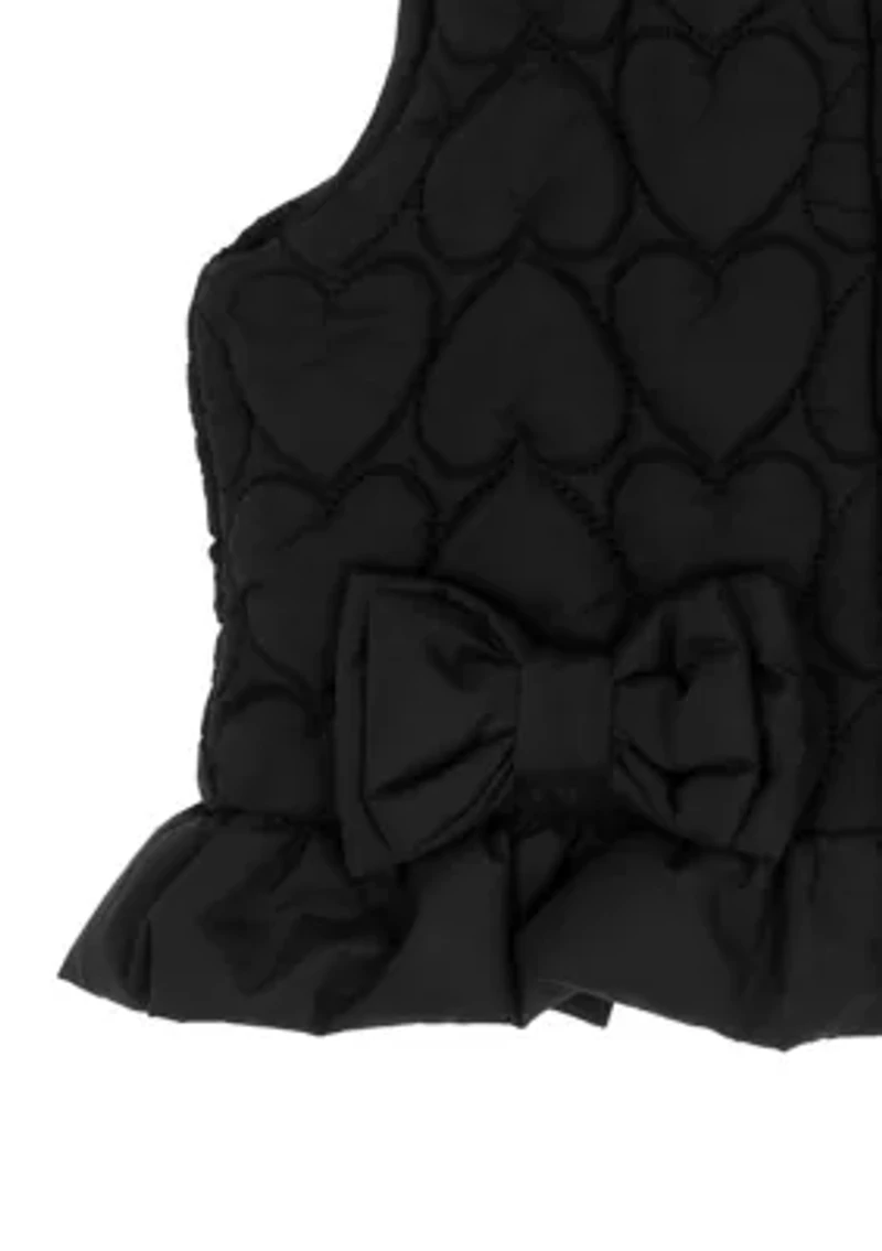 Baby Girls Puffer Vest Set