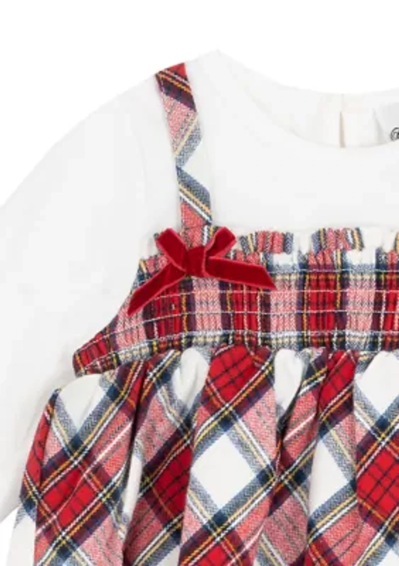 Baby Girls Mock Jumper Set