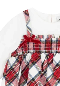 Baby Girls Mock Jumper Set