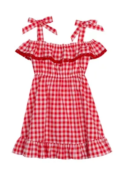 Toddler Girls Gingham Dress