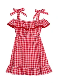 Toddler Girls Gingham Dress