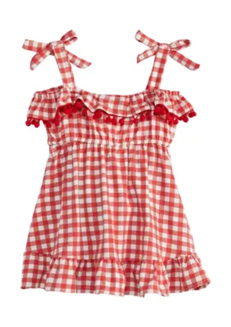 Toddler Girls Gingham Dress