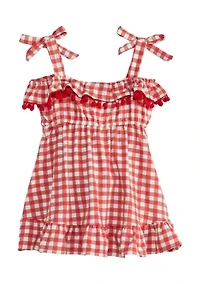 Toddler Girls Gingham Dress