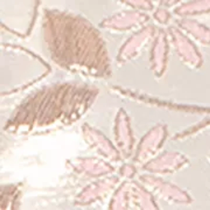 Toddler Girls Floral Embroidered Scalloped Dress