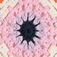 Toddler Girls Printed Crochet Romper