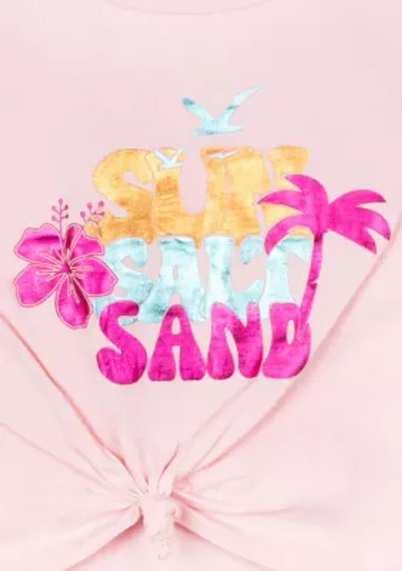 Toddler Girls Graphic T-Shirt and Shorts Set