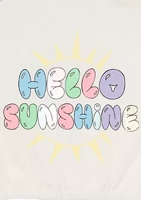 Toddler Girls Hello Sunshine Graphic Top and Skort Set