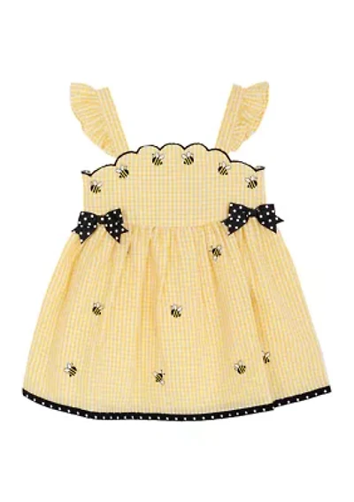 Toddler Girls Bee Seersucker Dress