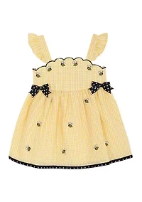 Toddler Girls Bee Seersucker Dress