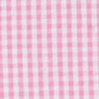 Toddler Girls Daisy Appliqué Seersucker Dress