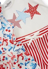 Toddler Girls 4 Piece Americana Set
