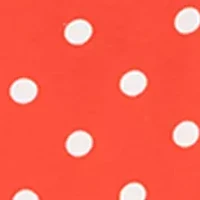 Toddler Girls Fruit Stamp and Polka Dot Print Dress Set