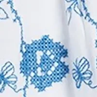 Baby Girls Embroidered Woven Top and Solid Leggings Set
