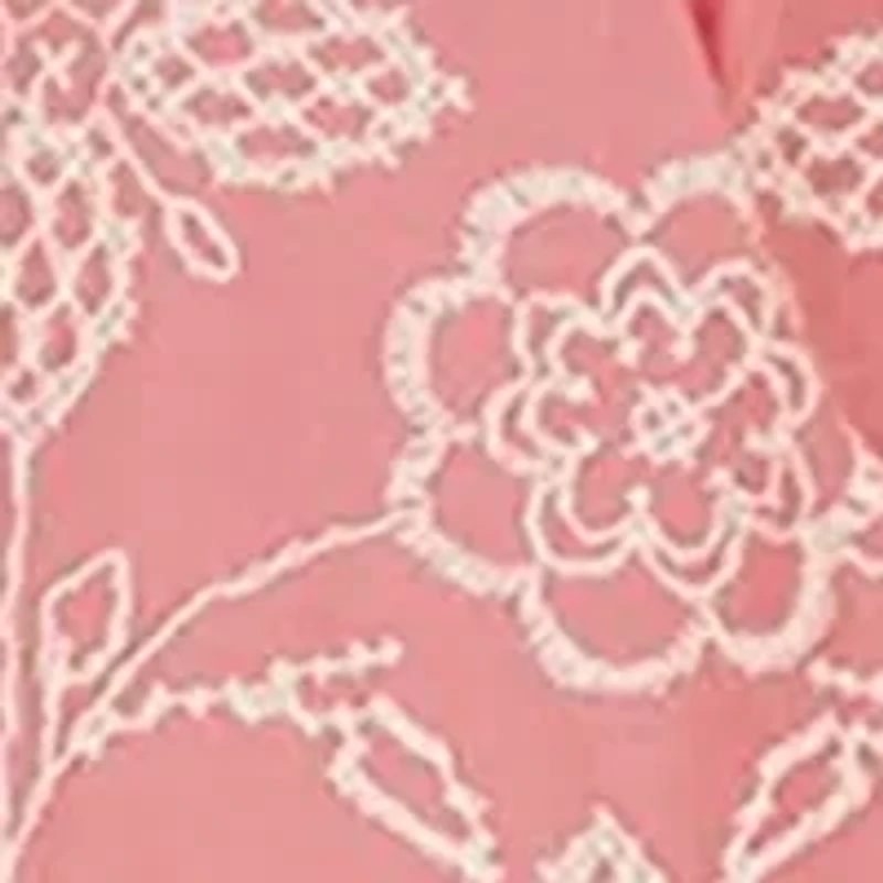 Baby Girls Embroidered Top and Capri Pants Set