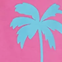 Baby Girls Flamingo Graphic Top and Shorts Set