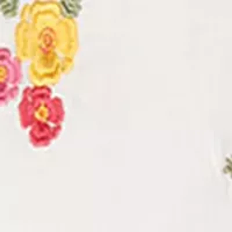 Baby Girls Embroidered Top with Linen Shorts