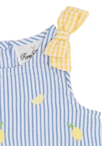 Baby Girls Watermelon Seer Shorts Set