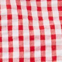 Baby Girls Sleeveless Strawberry Seersucker Dress